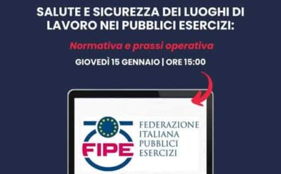 SALUTE E SICUREZZA DEI LUOGHI DI LAVORO NEI PUBBLICI ESERCIZI