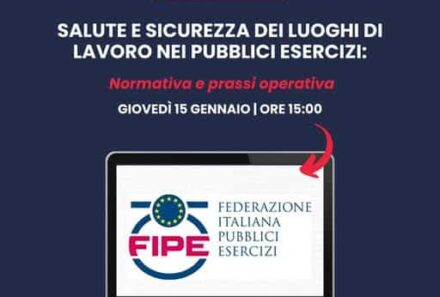 SALUTE E SICUREZZA DEI LUOGHI DI LAVORO NEI PUBBLICI ESERCIZI
