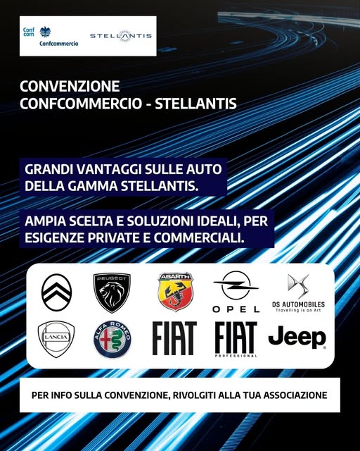 CONVENZIONE CONFCOMMERCIO – STELLANTIS